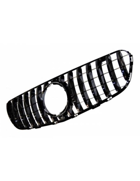 Parrilla Mercedes GLC X253 2015-2019 Look GT Negro Brillante