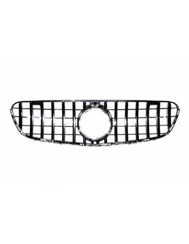 Parrilla Mercedes GLC X253 2015-2019 Look GT Negro Brillante