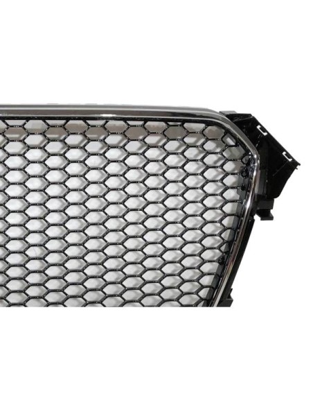 Parrilla Audi A4 2013-2016 Look RS Black chromed