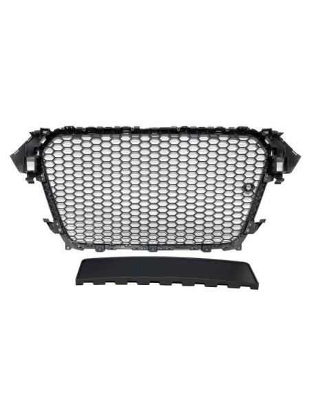 Parrilla Audi A4 2013-2016 Look RS Black chromed