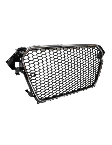 Parrilla Audi A4 2013-2016 Look RS Black chromed