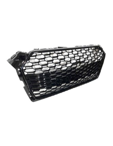 Parrilla Audi A5 18-20 Look RS5 Negro brillante Cámara