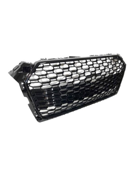 Parrilla Audi A5 18-20 Look RS5 Negro brillante Cámara