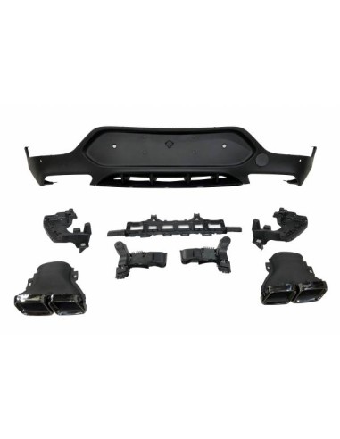 Difusor Trasero Mercedes GLC X253 COUPE 2015-2019 ABS