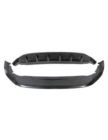 Spoiler Delantero Volkswagen Golf 8 Negro Brillante