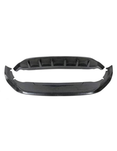 Spoiler Delantero Volkswagen Golf 8 Negro Brillante