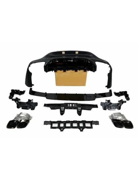 Difusor Trasero Mercedes GLC X253 COUPE 2020+ Look GLC63 Black