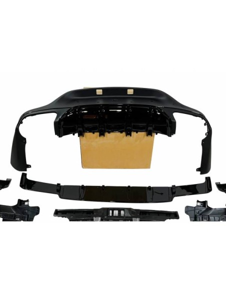 Difusor Trasero Mercedes GLC X253 COUPE 2020+ Look GLC63 Black