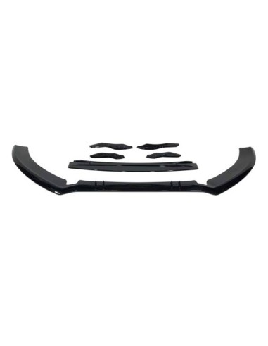 Spoiler Delantero Audi A6 2016-2018 look RS6  Negro Brillante