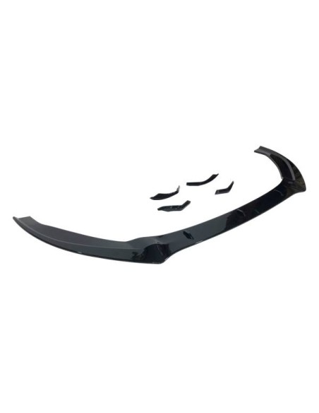 Spoiler Delantero Audi A3 2017-2019 look RS3 Negro Brillante