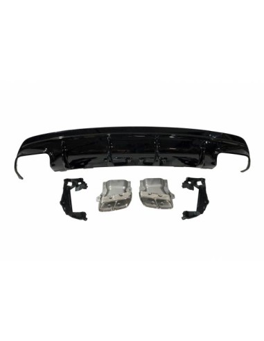 Difusor Trasero Mercedes CLA W117 2013-2015 4D/SW Style Facelift look A45