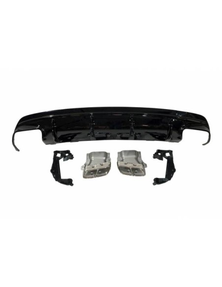 Difusor Trasero Mercedes CLA W117 2013-2015 4D/SW Style Facelift look A45