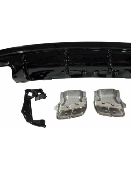 Difusor Trasero Mercedes CLA W117 2013-2015 4D/SW Style Facelift look A45