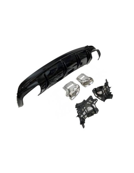 Difusor Trasero Mercedes CLA W117 2016-2018 4D/SW Style Facelift look A45