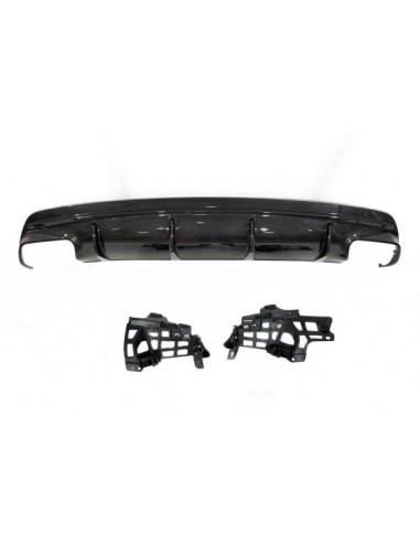 Difusor Trasero Mercedes CLA W117 16-18 4P/SW Look A45 Carbono