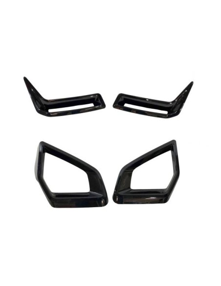 Splitters Delanteros BMW G05 X5 / G18 LCI Negro brillante