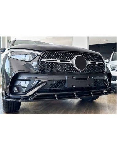 Spoiler Delantero Mercedes X254 2023+ Look AMG  Negro Brillante