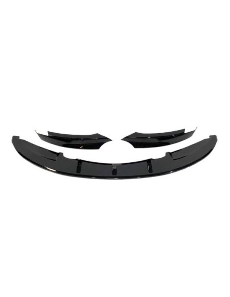 Spoiler Delantero BMW E82 / E88 Look M PERFORMANCE Brillante Negro