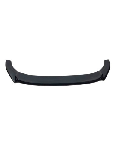 Spoiler Delantero Volkswagen Golf 7 Look R / RLine Negro Brillante