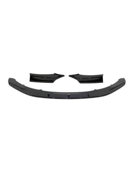 Spoiler Delantero BMW F20 / F21 12-14 Look M Performance Negro Brillo
