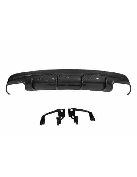 Spoiler Delantero BMW E90 / E91 2005-2008 Look M-Tech Brillante Negro