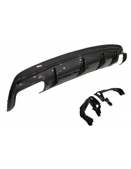 Spoiler Delantero BMW E90 / E91 2005-2008 Look M-Tech Brillante Negro