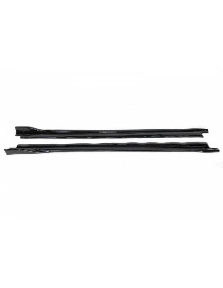 Difusor Taloneras Volkswagen Golf 8 Pro Rline Gti Negro Brillante