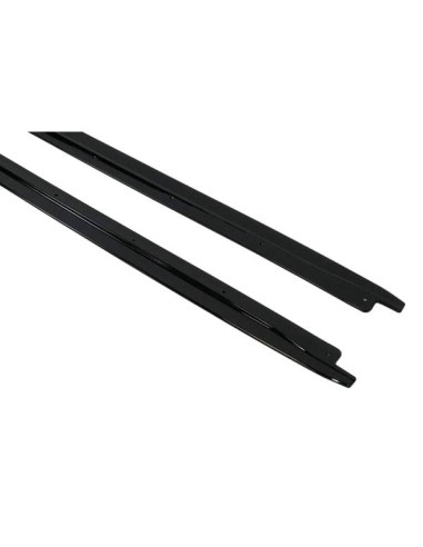 Difusor Taloneras BMW X6 F16 Look M-Performance Negro Brillante