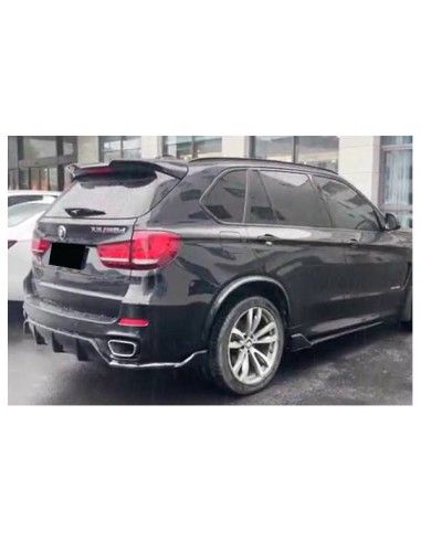 Difusor Taloneras BMW X5 F15 Look M-Performance Negro Brillante