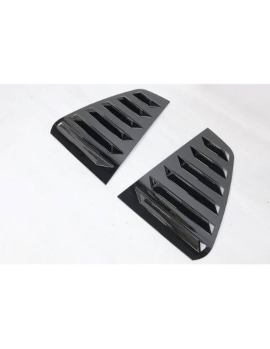 Cubre ventanillas Volkswagen Golf 7 / 7.5 5 Puertas Negro Brillante