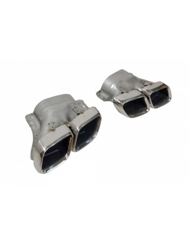 Cola De Escape Mercedes W205 2019 Chrome