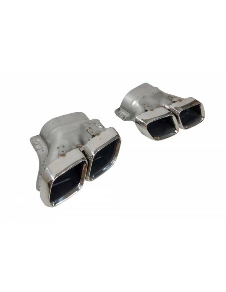 Cola De Escape Mercedes W205 2019 Chrome