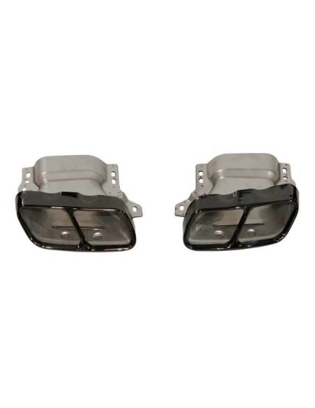 Cola De Escape Mercedes W176/W117 look A45 Black