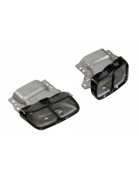 Cola De Escape Mercedes W176/W117 look A45 Black