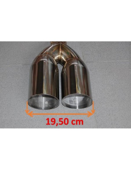 Escape BMW E60 M5 Round Slant Tip