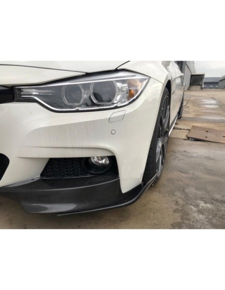 Spoiler Delantero BMW E92 / E93 06-09 Look M3 Brillante Negro Para TCB6139