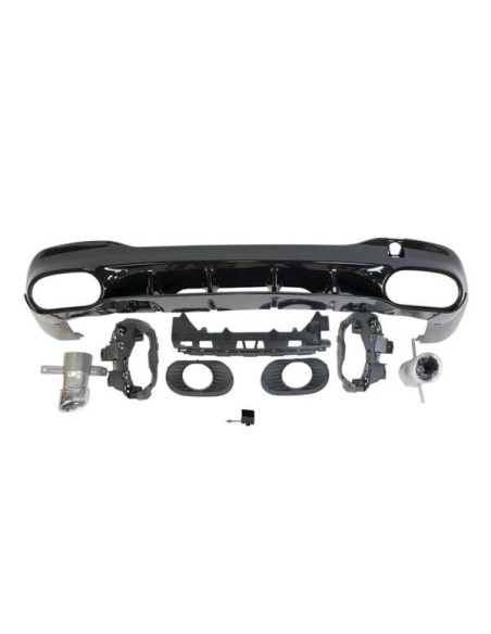 Spoiler Delantero BMW G01/G02 X3M/X4M Look Performance Brillante Negro