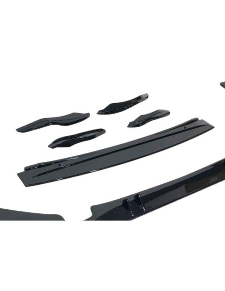 Spoiler Delantero BMW E92 / E93 Look M V1 2006-2009 Brillante Negro