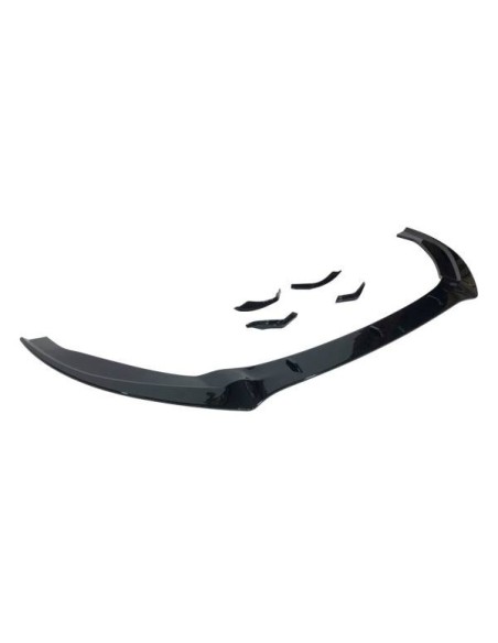 Spoiler Delantero BMW E92 / E93 Look M V2 2010+ Facelift Brillante Negro