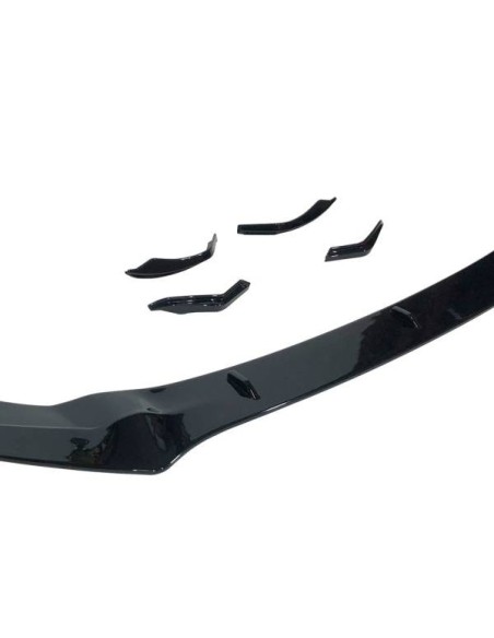 Spoiler Delantero BMW E92 / E93 Look M V2 2010+ Facelift Brillante Negro