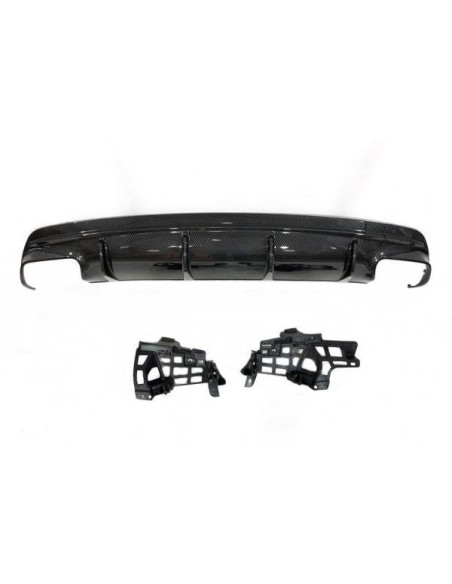 Spoiler Delantero Volkswagen Scirocco R20 2015+ Negro Brillante