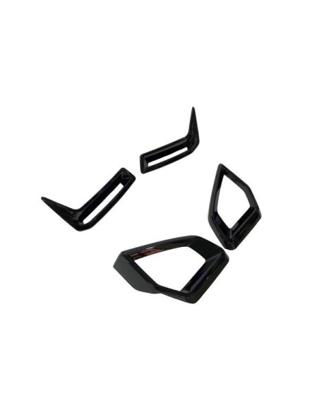 Spoiler Delantero BMW F20 / F21 12-14 Look M Performance Negro Brillo