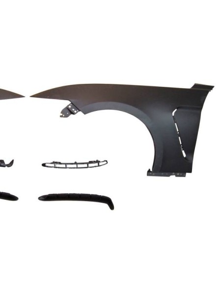 Difusor Trasero Mercedes W204 4P 07-10 Look AMG C63 Carbono