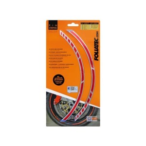 PIN STRIPING RACING ROJO 14...