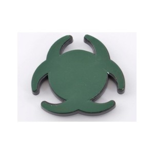 Adhesivo cromado 3D motivo... 2