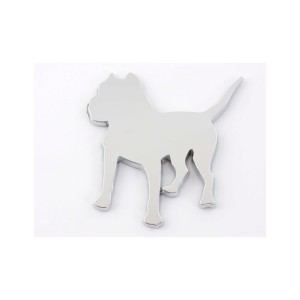 Adhesivo cromado 3D Motivo...