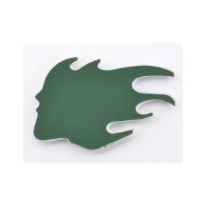 Adhesivo cromado 3D motivo... 2